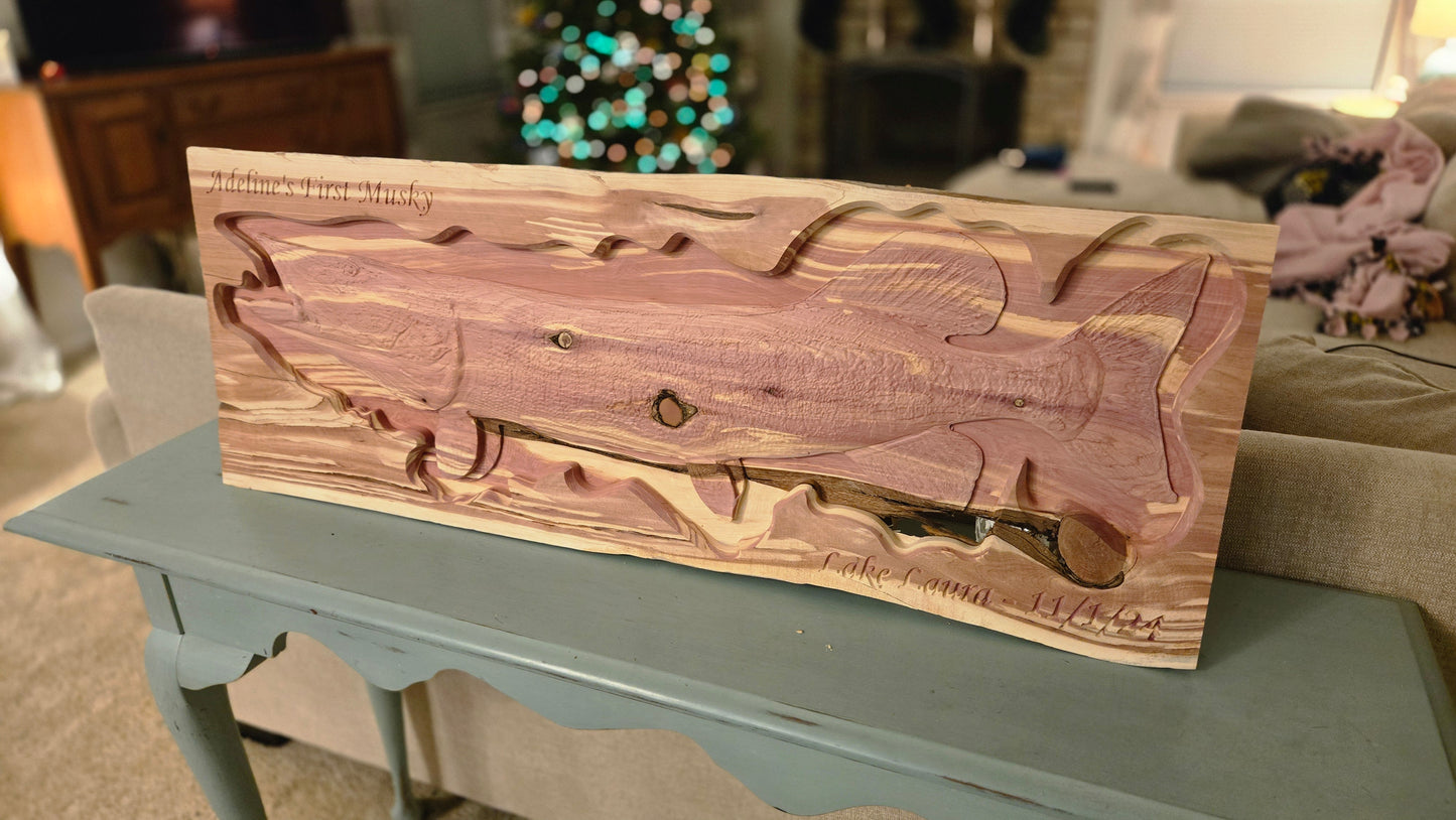 Custom CNC Fish Carvings – A Unique Way to Preserve Your Trophy Catch