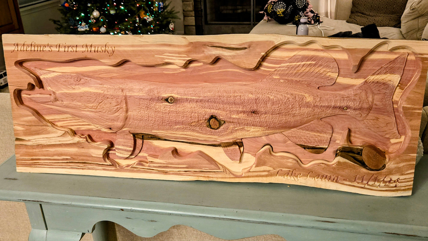 Custom CNC Fish Carvings – A Unique Way to Preserve Your Trophy Catch